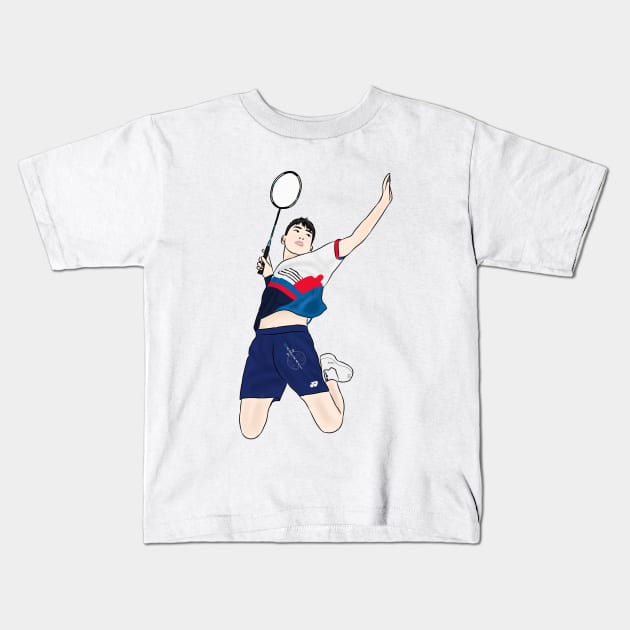 Racket Boys Korean Drama Kids T-Shirt by ArtRaft Pro